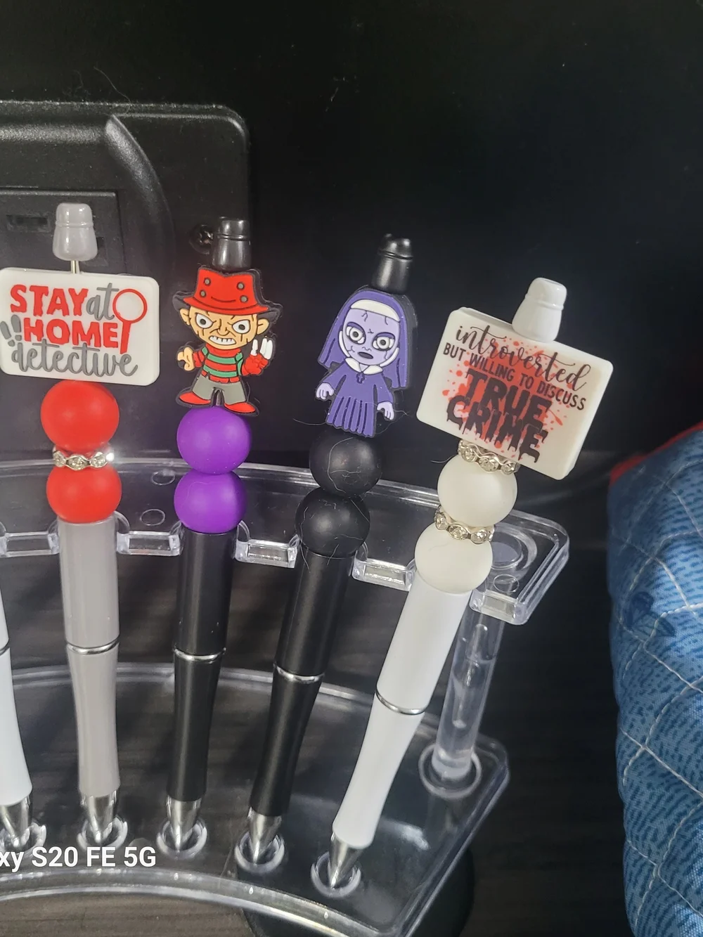 Handmade Horror Themed Pens